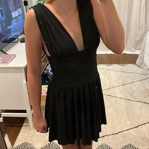 Black Flowwy Dress
